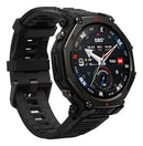 Amazfit T-Rex 3 Pro 3,81 cm (1.5") AMOLED 48 mm Numérique 480 x 480 pixels Écran tactile Noir Wifi GPS (satellite)