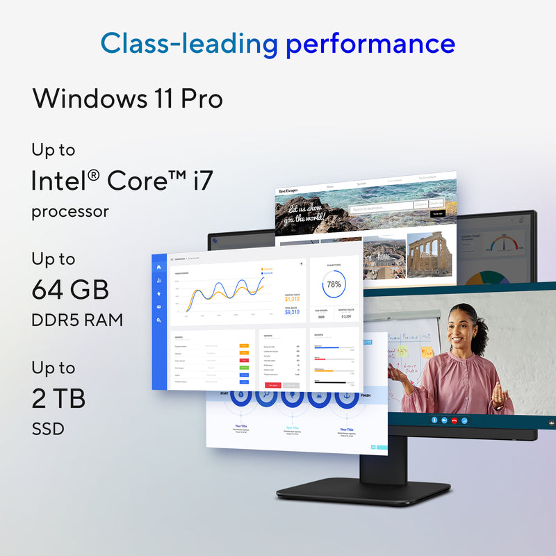 AIO RET BE P440VAK-BPC192W AZERTY