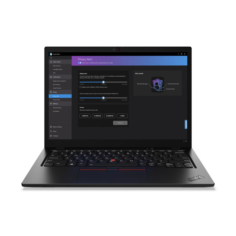 Lenovo ThinkPad L13 Gen 5 (Intel) Intel Core Ultra 5 125U Ordinateur portable 33,8 cm (13.3") WUXGA 16 Go LPDDR5-SDRAM 512 Go SSD Wi-Fi 6E (802.11ax) Windows 11 Pro Belge Noir