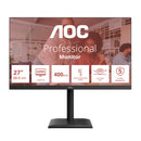 AOC E4 U27E4CV écran plat de PC 68,6 cm (27") 3840 x 2160 pixels 4K Ultra HD LED Noir