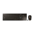 CHERRY DW 9100 SLIM clavier Souris incluse Universel RF sans fil + Bluetooth QWERTY Anglais américain Noir