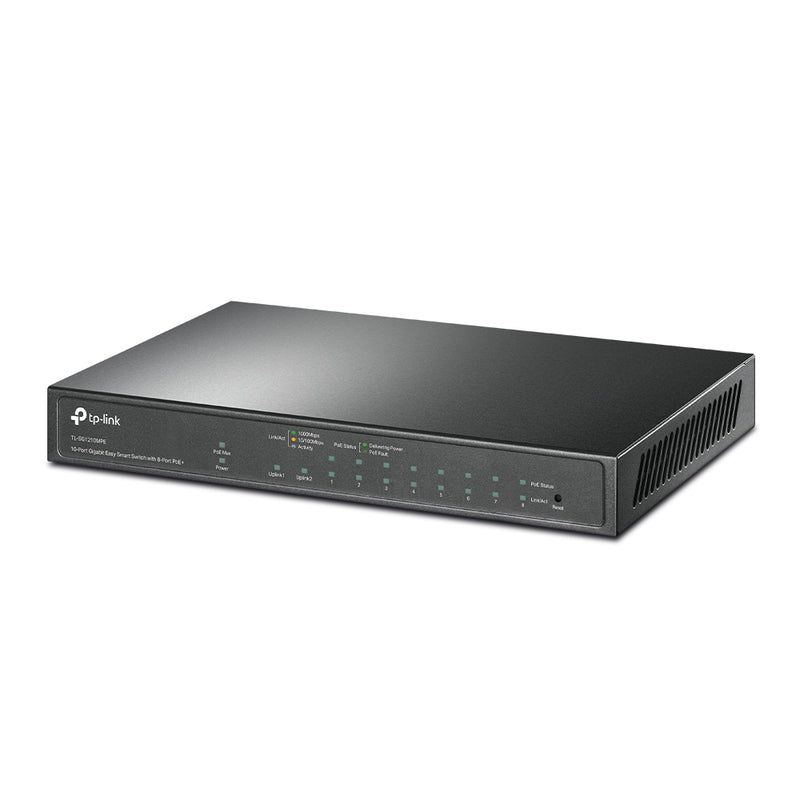 10-Port Gigabit Easy Smart Switch with 8