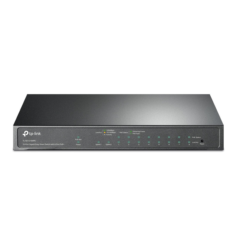 10-Port Gigabit Easy Smart Switch with 8