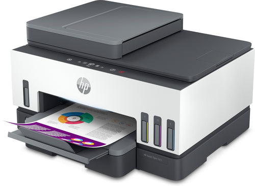HP Smart Tank 7605 Wireless All-in-One Color Printer, Duplex Printing; Copier, Scanner