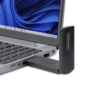 StarTech.com Clé USB WiFi 6E pour Ordinateur de Bureau/Portable, Carte Réseau Sans Fil avec Antenne Pliable, Dongle WiFi 6E pour PC, Adaptateur Wi-Fi Compatible 802.11 b/g/n/ac/ax, Réseau 2.4/5/6 GHz