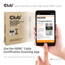 CLUB3D CAC-1377 câble HDMI 15 m HDMI Type A (Standard) Noir
