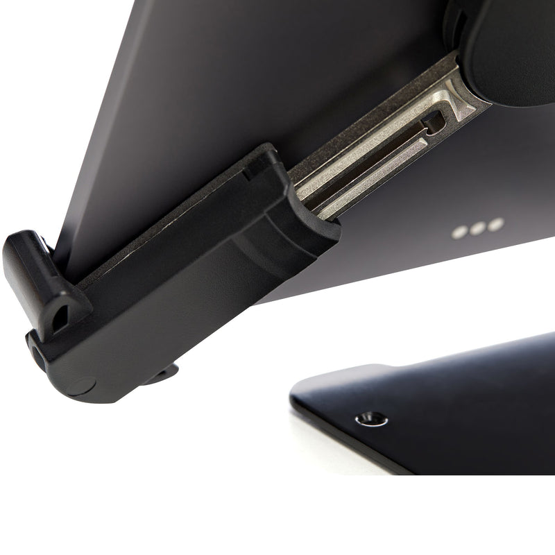 StarTech.com Support Tablette Sécurisé Câble K-Slot - Porte Tablette Vérouillable - Tablettes 7,9-13 pouces - Repose Tablette Universel Ajustable - Bureau/Surface - Dispositif Sécurité Antivol