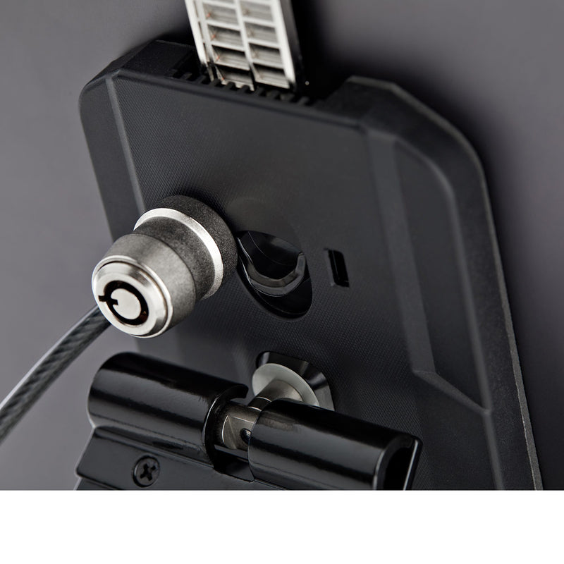 StarTech.com Support Tablette Sécurisé Câble K-Slot - Porte Tablette Vérouillable - Tablettes 7,9-13 pouces - Repose Tablette Universel Ajustable - Bureau/Surface - Dispositif Sécurité Antivol