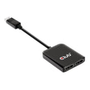 CLUB3D CSV-7220 câble vidéo et adaptateur 1 m DisplayPort HDMI + DisplayPort Gris
