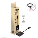 CLUB3D CSV-7220 câble vidéo et adaptateur 1 m DisplayPort HDMI + DisplayPort Gris