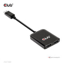 CLUB3D CSV-7220 câble vidéo et adaptateur 1 m DisplayPort HDMI + DisplayPort Gris