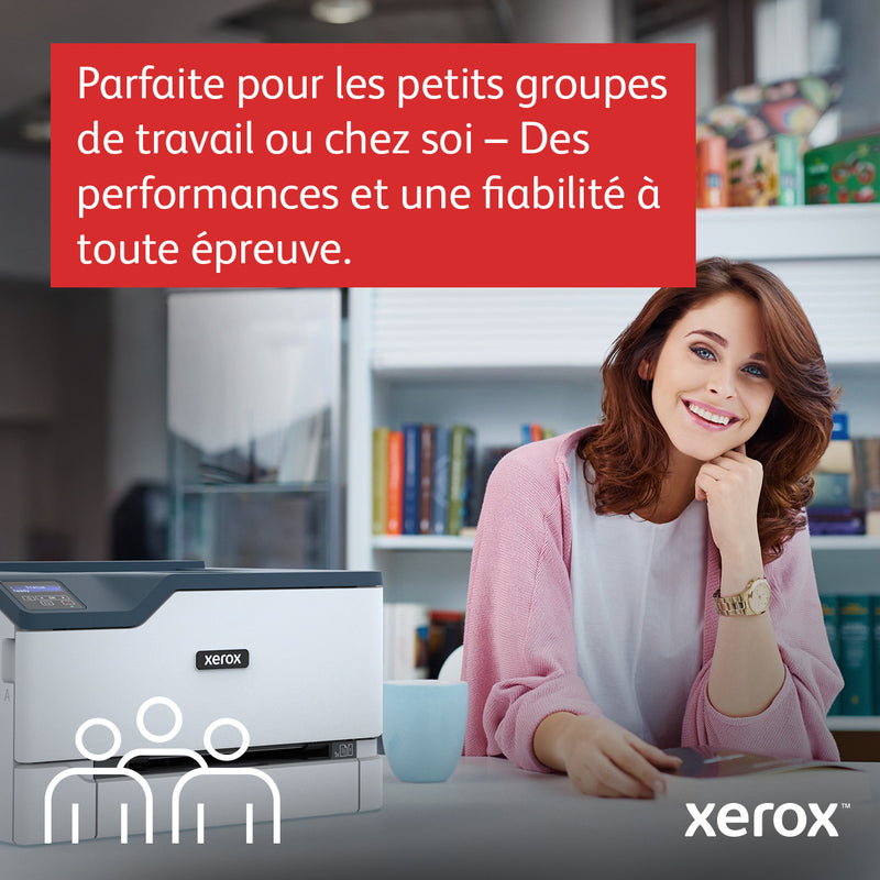 Xerox C230 draadloze A4 22 ppm duplexprinter, PS3 PCL5e/6, 2 laden totaal 251 vel