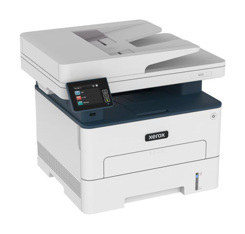 Xerox B235 A4 draadloos dubbelzijdig kopiëren/printen/scannen/faxen, 34 ppm, PS3 PCL5e/6, automatische documentinvoer, 2 laden, totaal 251 vel