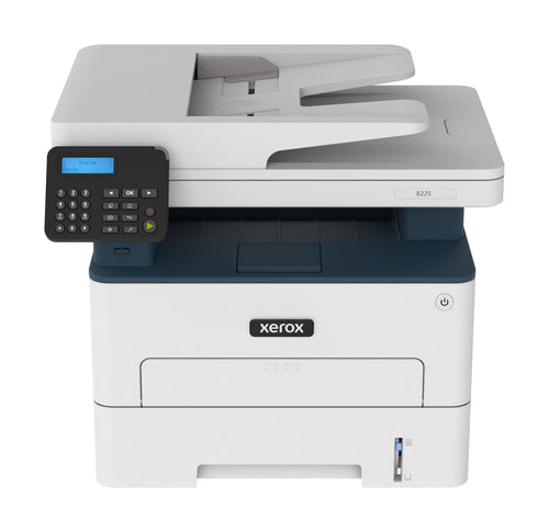 Xerox B225 A4 Wireless Duplex Copy/Print/Scan, 34 ppm, PS3 PCL5e/6, Automatic Document Feeder, 2 Trays, Total 251 Sheets
