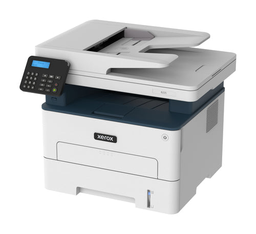 Xerox B225 A4 Wireless Duplex Copy/Print/Scan, 34 ppm, PS3 PCL5e/6, Automatic Document Feeder, 2 Trays, Total 251 Sheets