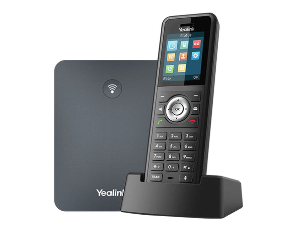 Yealink W79P téléphone fixe Noir 20 lignes TFT Wifi