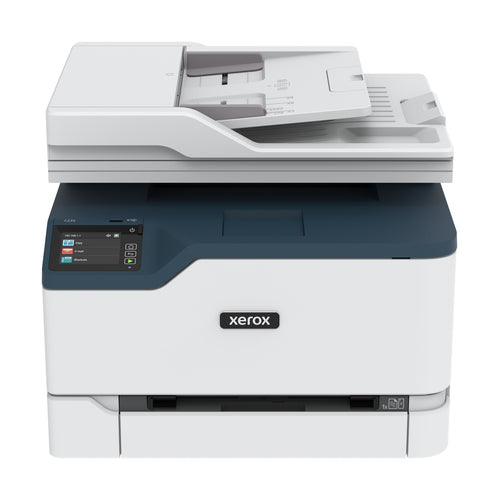 Xerox C235 A4 draadloos kopiëren/printen/scannen/fax, 22 ppm, PS3 PCL5e/6, automatische documentinvoer, 2 laden, totaal 251 vel