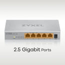 Zyxel MG-105 Non-géré 2.5G Ethernet (100/1000/2500) Acier
