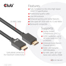CLUB3D CAC-1375 câble HDMI 5 m HDMI Type A (Standard) Noir