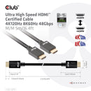 CLUB3D CAC-1375 câble HDMI 5 m HDMI Type A (Standard) Noir