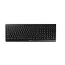 CHERRY Stream Wireless clavier Universel FR sans fil +USB AZERTY Belge Noir
