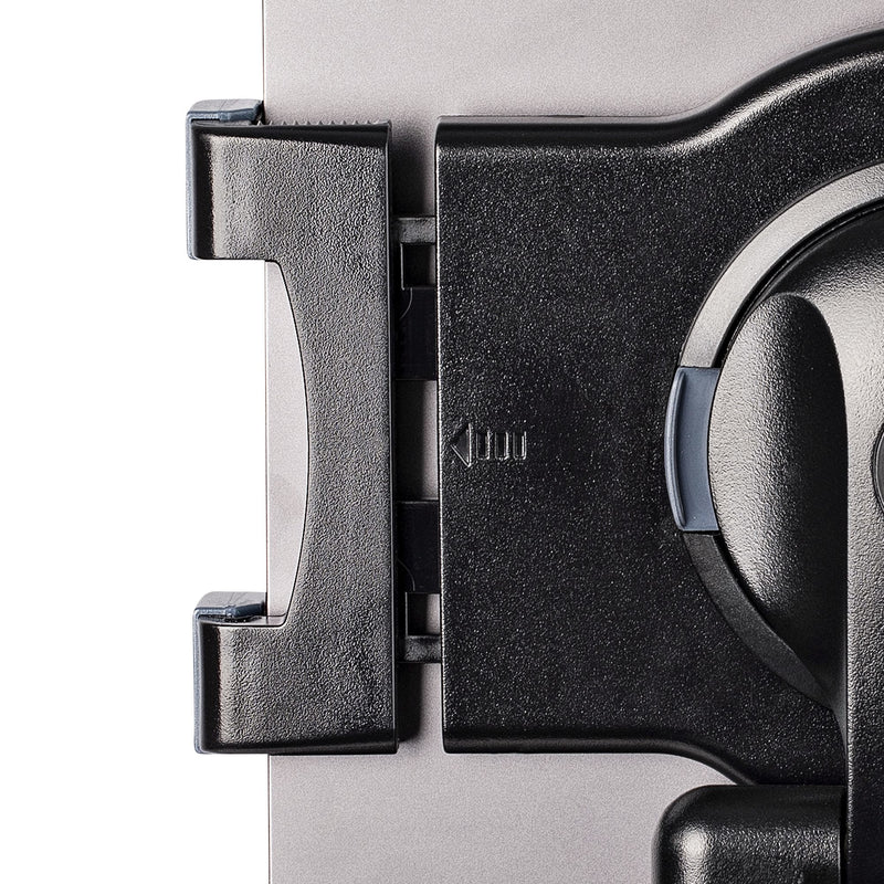 StarTech.com Mobile Tablet Stand with Lockable Wheels - Adjustable Height - Universal Tablet Stand for 7 to 11-inch Tablets, Tablet Holder with Detachable Tray