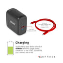 CLUB3D CSV-1564W65 station d'accueil USB 3.2 Gen 1 (3.1 Gen 1) Type-C Noir