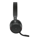 Jabra Evolve2 75 Casque Sans fil Arceau Bureau/Centre d'appels Bluetooth Socle de chargement Noir