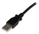 StarTech.com Câble USB 2.0 A vers USB B Coudé à droite Mâle / Mâle pour imprimante - 1 m - Noir