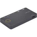 StarTech.com Switch KVM Hybride 2 Ports USB-A + HDMI & USB-C - Écran Unique HDMI 2.0 4K 60Hz - Commutateur KVM Compact HDMI Desktop et/ou Laptop - Alimenté par Bus USB - Compatible Thunderbolt 3