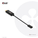 CLUB3D CAC-1333 câble vidéo et adaptateur 0,22 m HDMI Type A (Standard) USB Type-C Noir
