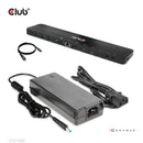 CLUB3D CSV-1566 station d'accueil USB 3.2 Gen 1 (3.1 Gen 1) Type-C Noir