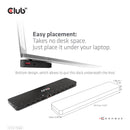 CLUB3D CSV-1566 station d'accueil USB 3.2 Gen 1 (3.1 Gen 1) Type-C Noir