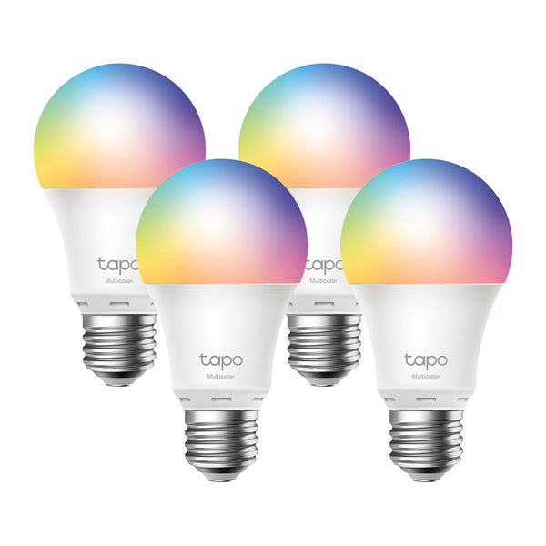 Smart Wi-Fi Light Bulb  Multicolor  4-Pa