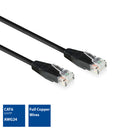 ACT AC4002 câble de réseau Noir 2 m Cat6 U/UTP (UTP)