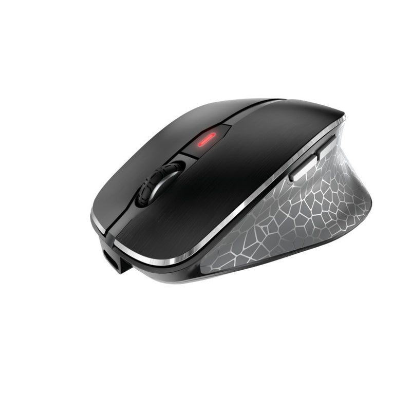 CHERRY MW 8C ERGO Right-Handed Wireless RF + Bluetooth Optical Mouse 3000 DPI