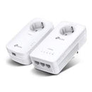 TP-Link TL-WPA8631P KIT | AV1300 Powerline Adapter Set | 1300 Mbps | Gigabit Ethernet | Wi-Fi AC1200 | Met Stopcontact | Wit