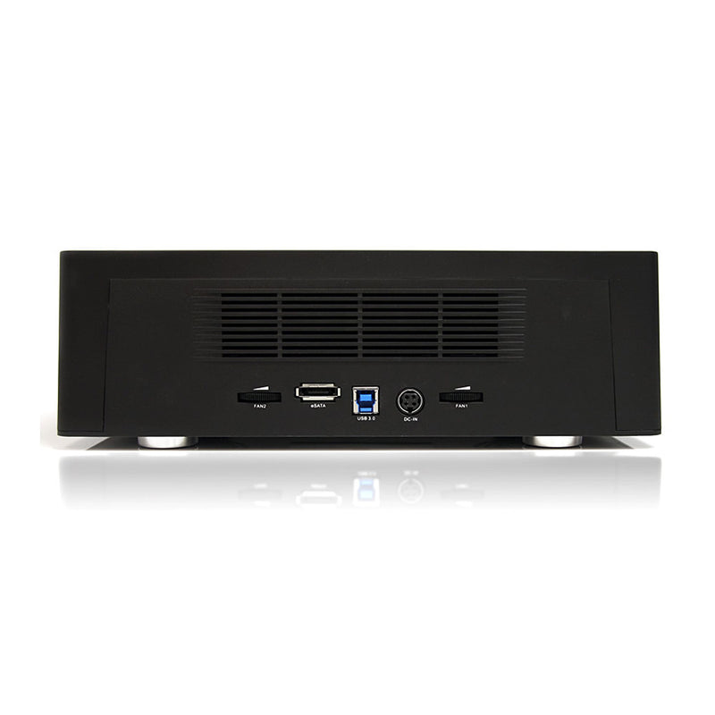 StarTech.com Duplicateur et Effaceur de Disques Durs à 4 baies, Cloneur/Copieur Autonome de HDD/SSD 1:3 SATA, Station d'Accueil USB 3.0 - eSATA vers SATA, Duplicateur de Disques Durs, Conception Sans Outillage