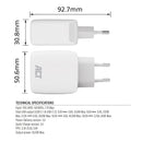 ACT AC2165 chargeur d'appareils mobiles Universel Blanc Secteur Charge rapide Auto