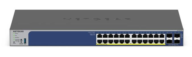 NETGEAR GS728TXP L2/L3 10G Ethernet (100/1000/10000) Connexion Ethernet, supportant l'alimentation via ce port (PoE) Noir