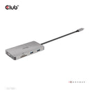 CLUB3D CSV-1594 station d'accueil USB 3.2 Gen 1 (3.1 Gen 1) Type-C Noir, Gris