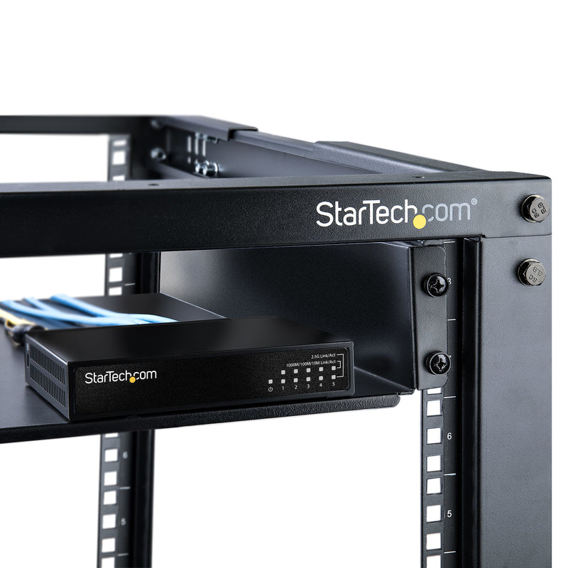 StarTech.com Commutateur 2.5G non géré - Commutateur Gigabit à 5 ports - Commutateur Ethernet 2.5GBASE-T non géré - Répartiteur Ethernet - Rail Din ou montage mural - Multi-Gigabit - Auto-MDIX - 9K Jumbo