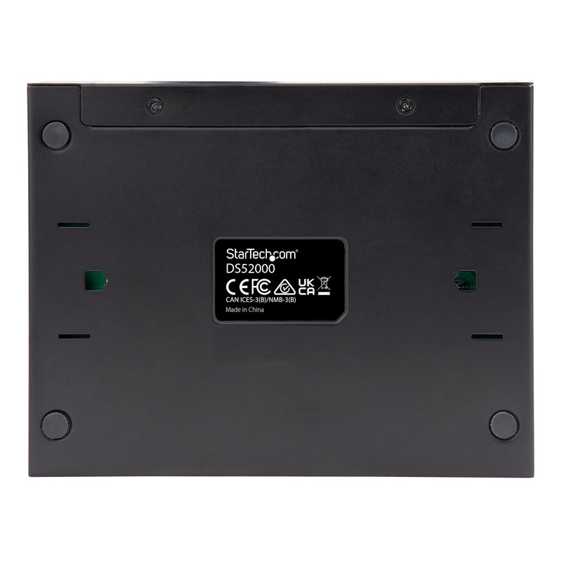 StarTech.com Commutateur 2.5G non géré - Commutateur Gigabit à 5 ports - Commutateur Ethernet 2.5GBASE-T non géré - Répartiteur Ethernet - Rail Din ou montage mural - Multi-Gigabit - Auto-MDIX - 9K Jumbo