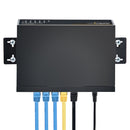 StarTech.com Commutateur 2.5G non géré - Commutateur Gigabit à 5 ports - Commutateur Ethernet 2.5GBASE-T non géré - Répartiteur Ethernet - Rail Din ou montage mural - Multi-Gigabit - Auto-MDIX - 9K Jumbo