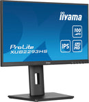 iiyama ProLite XUB2293HS-B6 platte PC-monitor 54,6 cm (21,5") 1920 x 1080 pixels Full HD LED Zwart