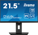 iiyama ProLite XUB2292HSU-B6 21,5" (54,6 cm) PC-flatpanelmonitor, 1920 x 1080 pixels, Full HD LED, zwart