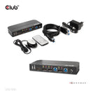 CLUB3D CSV-7210 commutateur écran, clavier et souris Noir