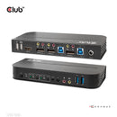 CLUB3D CSV-7210 commutateur écran, clavier et souris Noir
