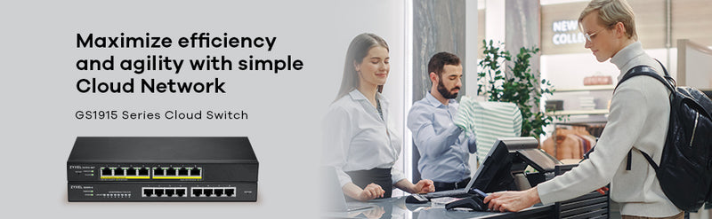 Zyxel GS1915-8 Géré L2 Gigabit Ethernet (10/100/1000) Noir