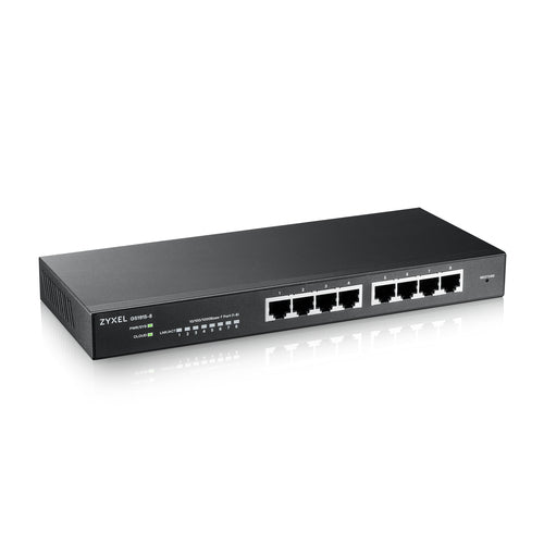 Zyxel GS1915-8 Géré L2 Gigabit Ethernet (10/100/1000) Noir